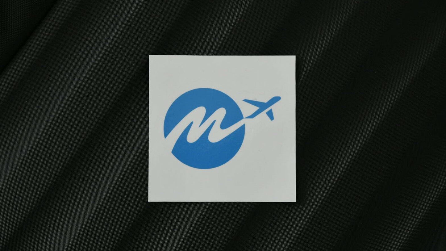 もーりーチャンネル「マーク」ステッカー大(耐水タイプ)※スーツケースにオススメ【送料無料】