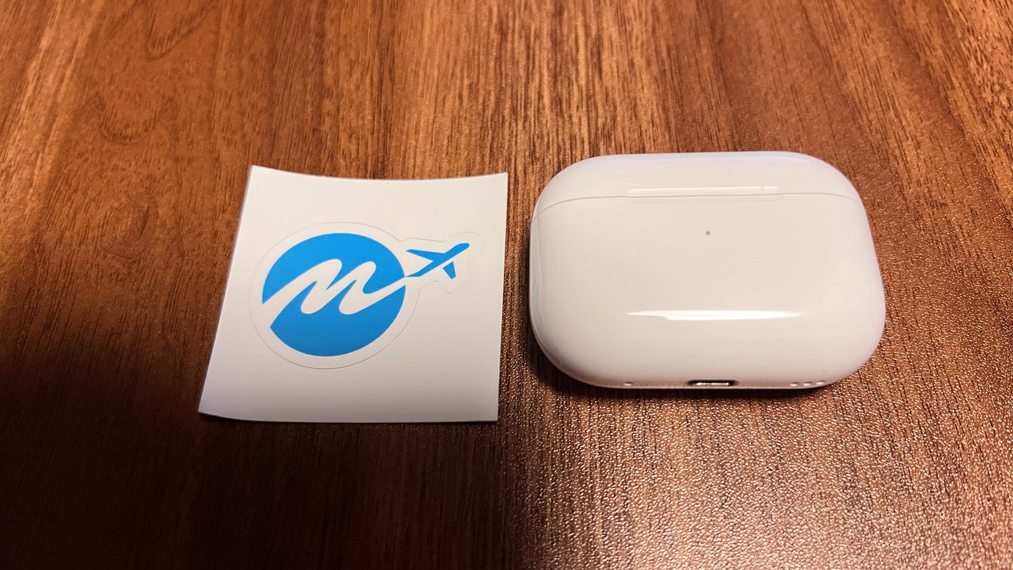 もーりーチャンネル「マーク」ステッカー小(耐水タイプ)※スマホなどいろいろなところにオススメ【送料無料】