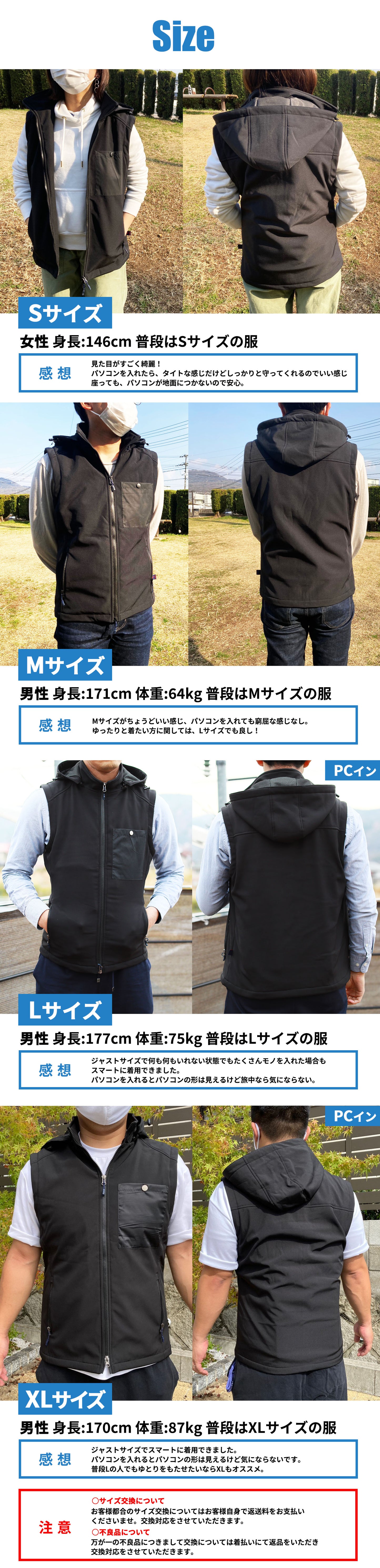 販売終了【送料無料】着るリュック。ベスト【旅行が革命的に変わる。手ぶらで自由になる】
