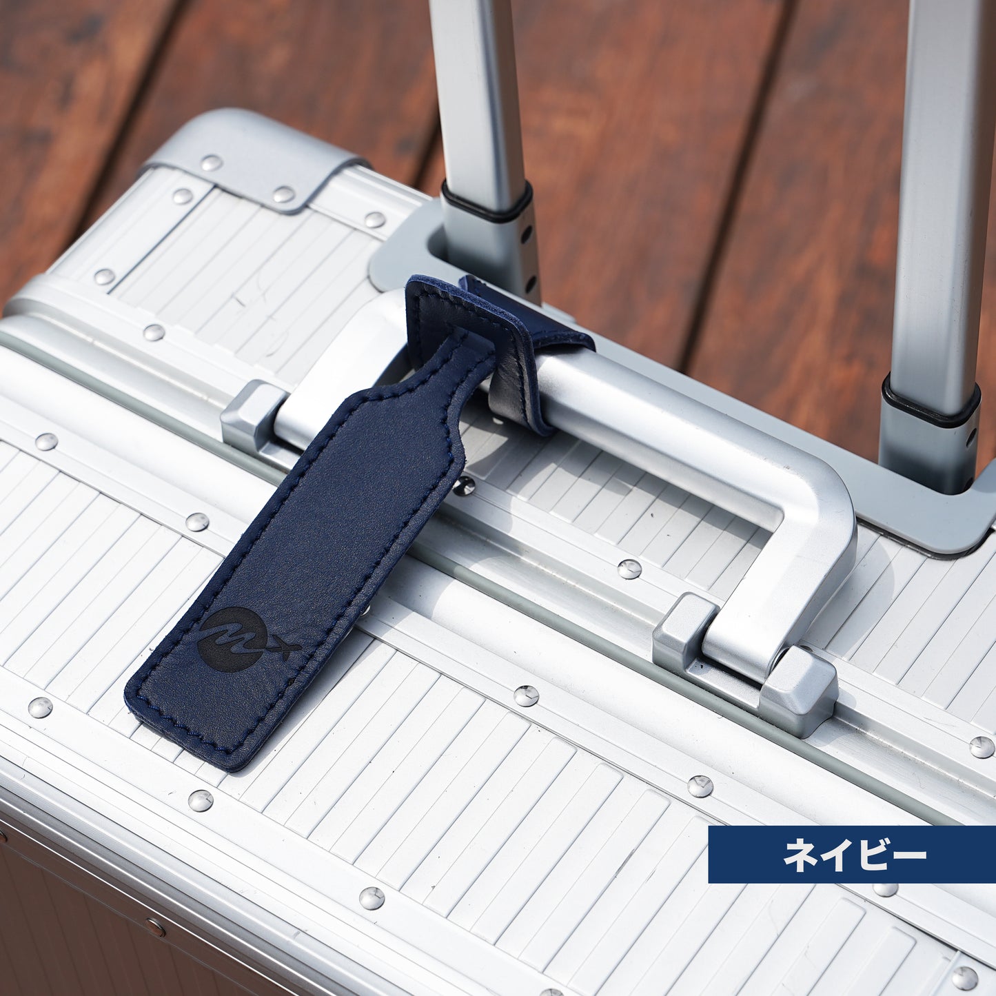 【12期目記念】限定もーりーチャンネル本革焼印オリジナルラゲッジタグ【送料無料】